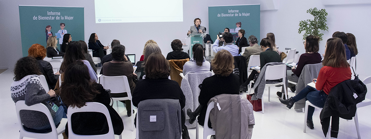 Presentación Informe de Bienestar de la Mujer por Gedeon Richter